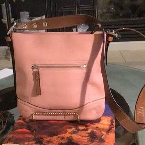 Authentic Coach Crossbody/ Shoulder bag in pastel pink